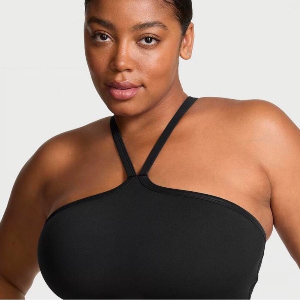 Black Halter Bandeau Bralette - Women Intimates & Sleepwear